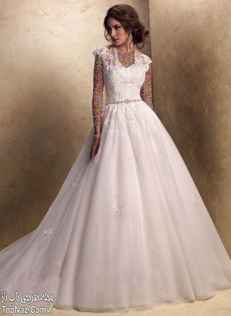  مدل لباس عروس اروپایی ۲۰۱۵