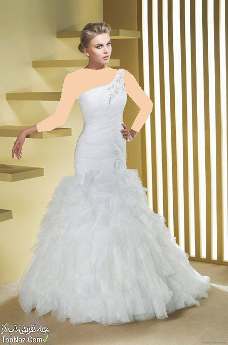 لباس عروس پرنسسی 2014