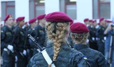 عکس سربازان زن زیبای اوکراین