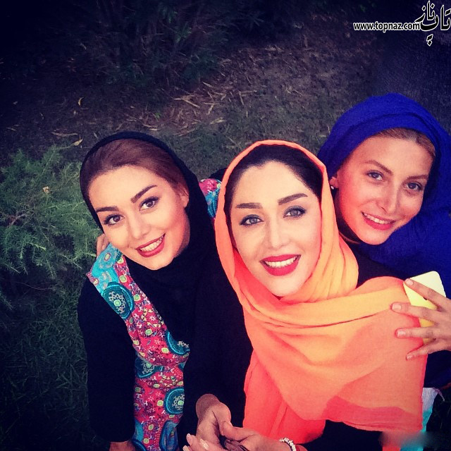 سارا منجزی و فریبا نادری و سحر قریشی سارا منجزی و فریبا نادری و سحر قریشی
