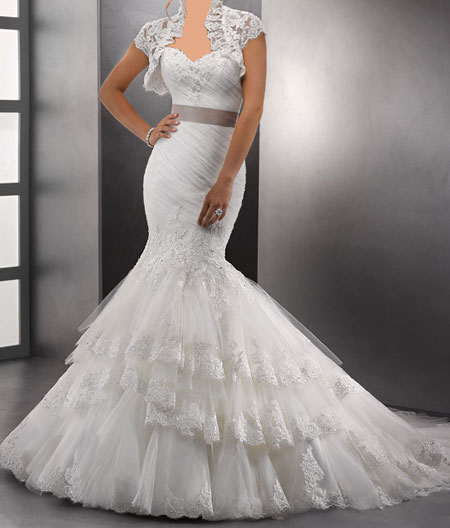 مدل لباس عروس 2014, لباس عروس برند Midgley
