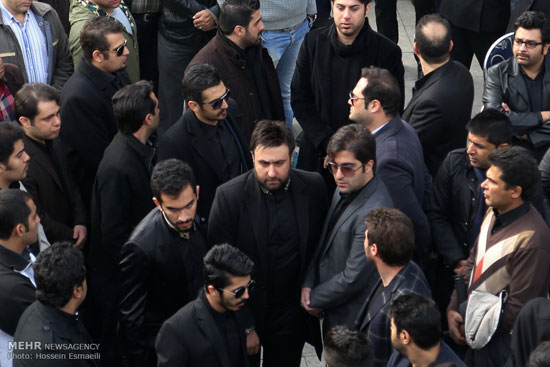 چهره ها در مراسم تشییع مرتضی پاشایی چهره ها در مراسم تشییع مرتضی پاشایی