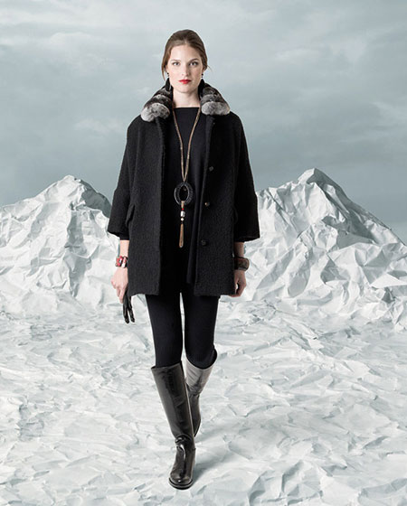مدل لباس زنانه زمستانی مارک فیدلی