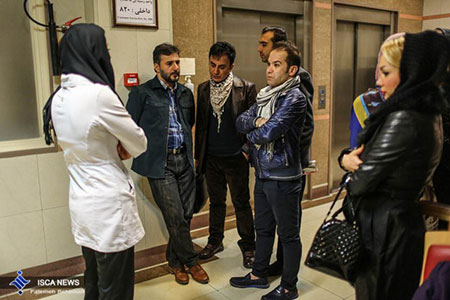 عیادت هنرمندان از مرتضی پاشایی عیادت هنرمندان از مرتضی پاشایی