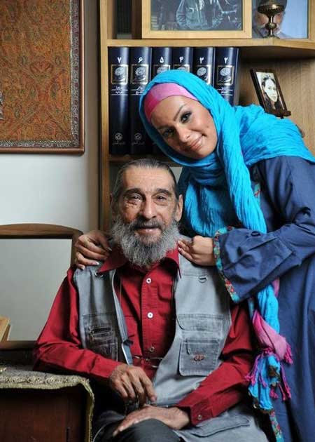 انوشیروان ارجمند و دخترش انوشیروان ارجمند و دخترش