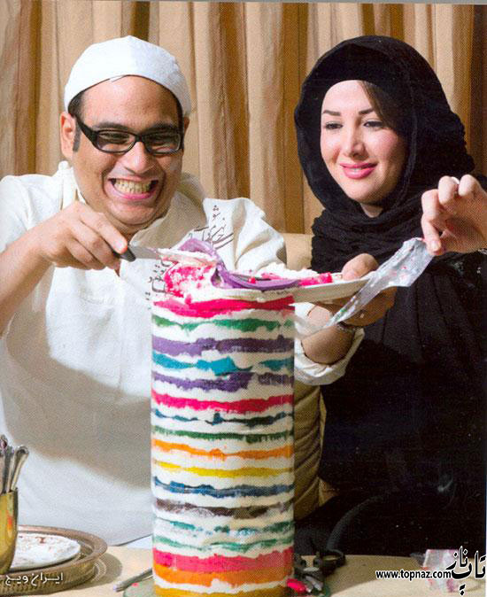 رضا داوودنژاد و همسرش رضا داوودنژاد و همسرش
