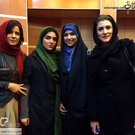بازیگران در نشست خبری سریال پرده نشین بازیگران در نشست خبری سریال پرده نشین