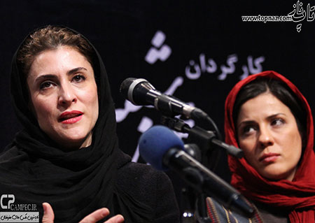 بازیگران در نشست خبری سریال پرده نشین بازیگران در نشست خبری سریال پرده نشین