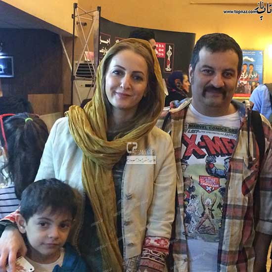 شقایق دهقان و همسرش محراب قاسم خانی شقایق دهقان و همسرش محراب قاسم خانی
