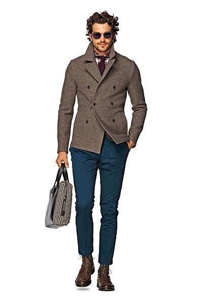 مدل لباس مردانه ویژه زمستان برند Suitsupply