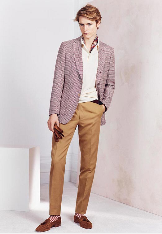 مدل لباس مردانه برند dunhill بهار 2015