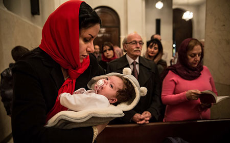 مراسم سال نو میلادی در تهران مراسم سال نو میلادی در تهران