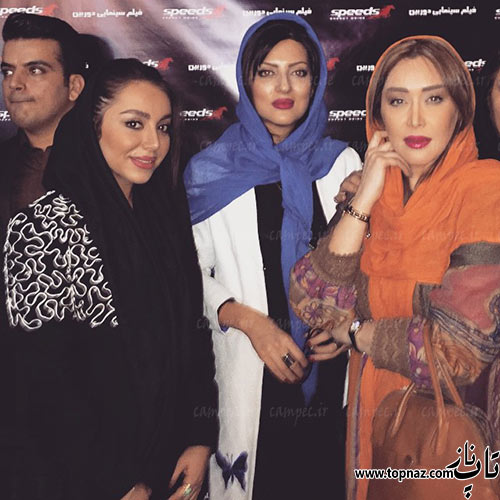 عکس بازیگران در مراسم اکران فیلم دوربین