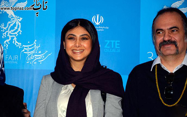 عکس های آزاده صمدی در نشیت فیلم ارغوان در جشنواره فیلم فجر