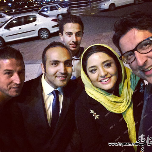 نرگس محمدی با لباس عروس   تصاویر سلفی جدیدش