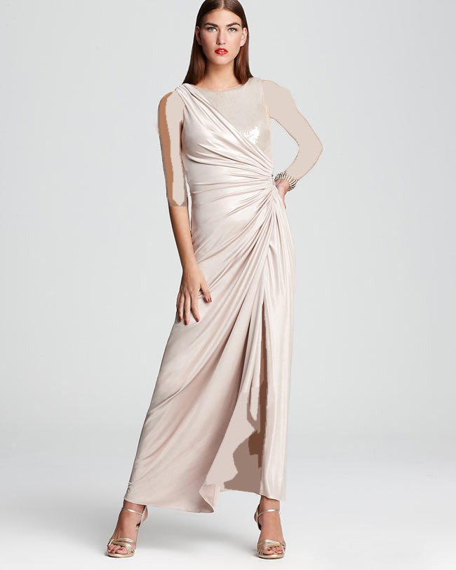 مدل لباس مجلسی بلند زنانه شیک 2015