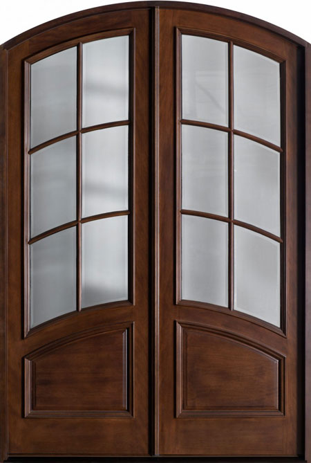 طراحی شیک چوبی دربهای ورودی 