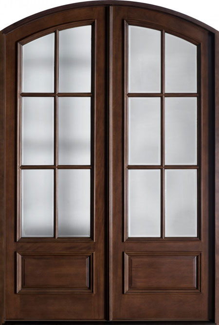 طراحی شیک چوبی دربهای ورودی 