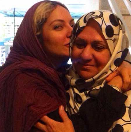 عکس مهناز افشار با مادرش در اینستاگرام