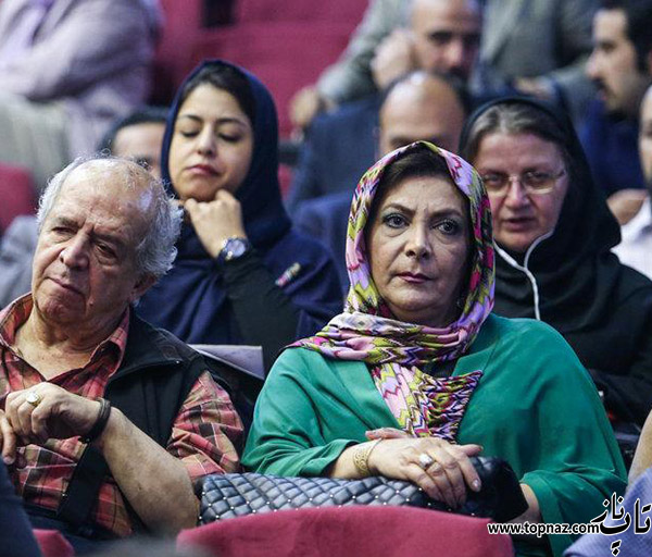 محسن قاشی مرادی و همسرش مهوش وقاری