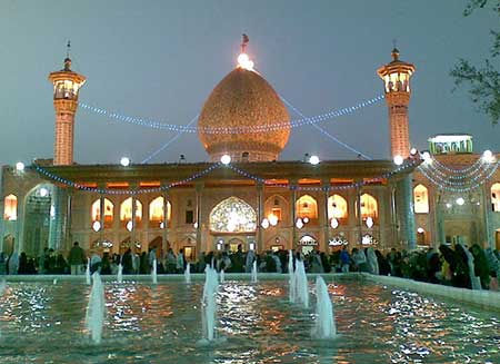  جاهای دیدنی های شهر شیراز,امامزاده شاه چراغ در شیراز