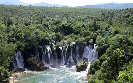 آبشارهای کِرَویس, بوسنی و هرزگوین