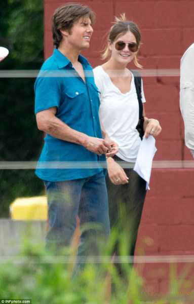 عکس تام کروز و همسر جدیدش