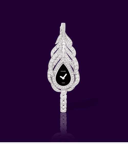 مدل ساعت الماس و طلا شنل Chanel