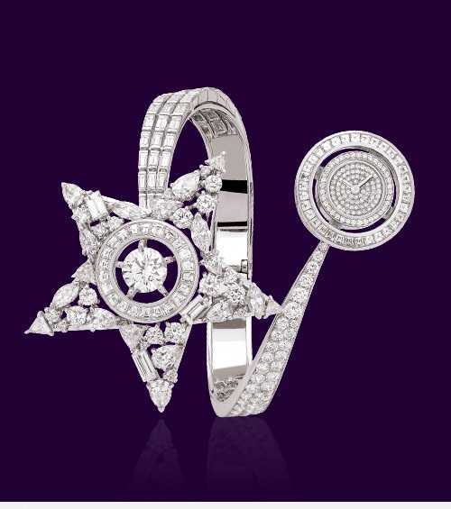 مدل ساعت الماس و طلا شنل Chanel