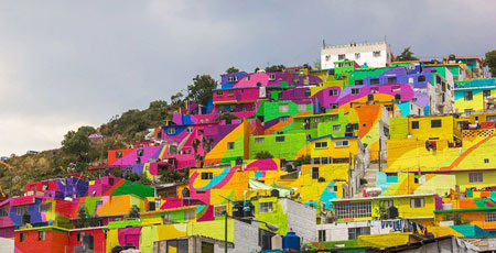 شهر رنگین کمانی, شهر Germen Crew, شهر رنگین کمان در مکزیک