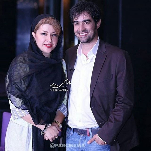 عکس شهاب حسینی و همسرش پریچهر قنبری