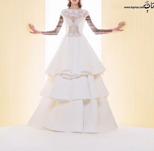 مدل لباس عروس 2016 سری جدید