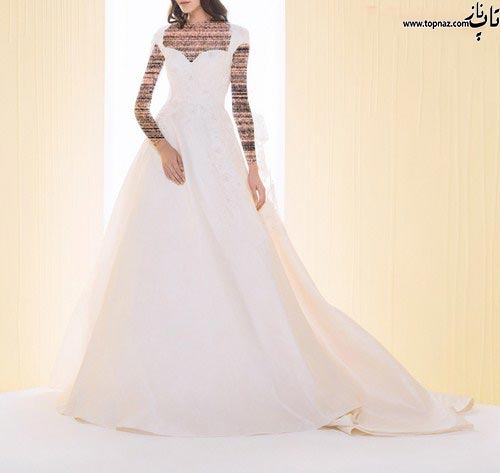 مدل لباس عروس 2016 سری جدید