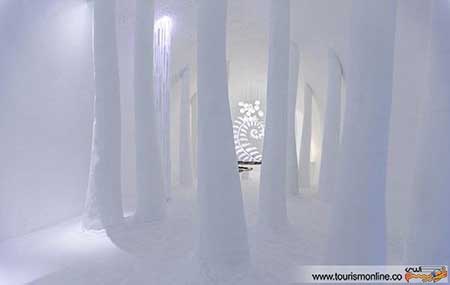 سوئیت ها و اتاق های یخی جاذبه گردشگری زیبا در سوئد