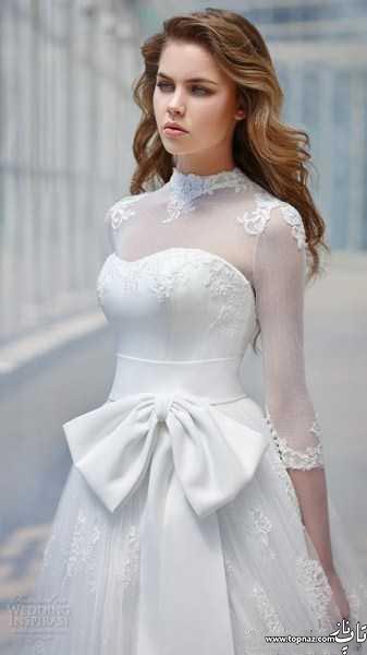 گالری مدل لباس عروس جدی دانتل 2016