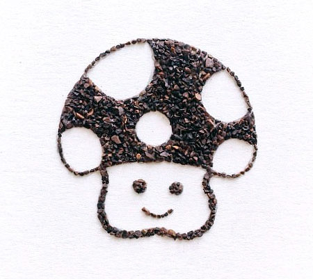 عکس های جالب هنرنمایی با دانه های قهوه
