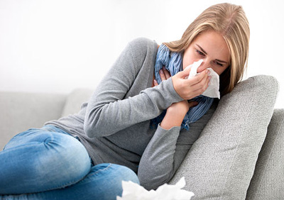 درمان خانگی سرماخوردگی, علائم آنفلوانزا