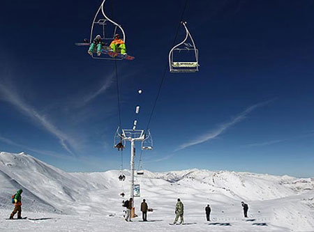پیست اسکی های تهران