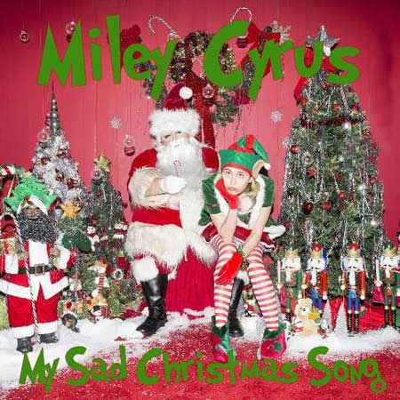 مایلی سایرس و تبریک کریسمس با یک آهنگ غمگین