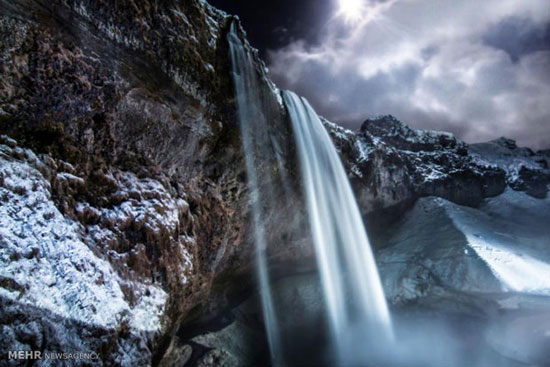 آبشار ایسلند,عکس آبشار,آبشارهای زیبا