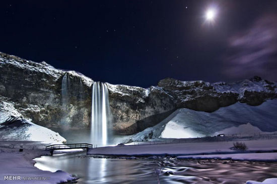 آبشار ایسلند,عکس آبشار,آبشارهای زیبا