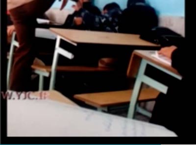 فیلم جنجالی تنبیه وحشیانه شاگرد توسط معلم در الیگودرز