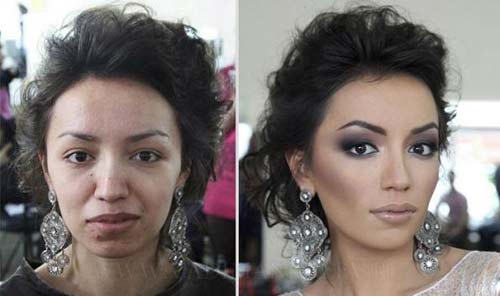عکس های لو رفته از چهره دختران زیبای روسی بدون آرایش!