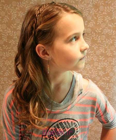 مدل موهای زیبا برای دختر بچه های کم سن و سال