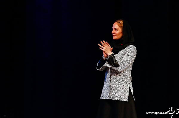 مهناز افشار در افتتاحیه سی و چهارمین جشنواره فیلم فجر