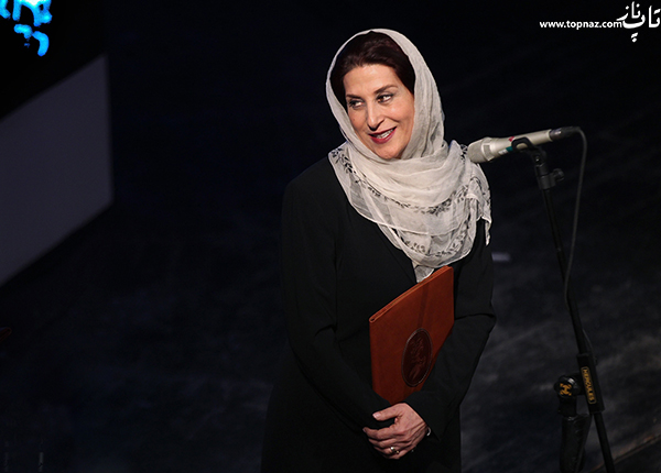 فاطمه معتمد آریا در افتتاحیه سی و چهارمین جشنواره فیلم فجر
