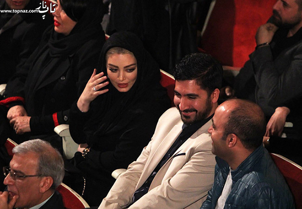 سحر قریشی در افتتاحیه سی و چهارمین جشنواره فیلم فجر
