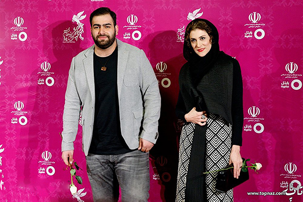 ویشکا آسایش در افتتاحیه سی و چهارمین جشنواره فیلم فجر