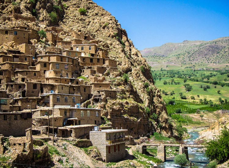 راهنمای سفر نوروزی به استان کردستان روستای پالنگان