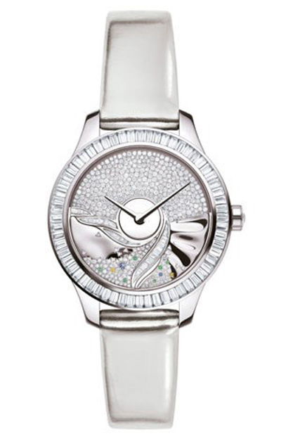 مدل ساعت های شیک و ساده الماس زنانه برند Dior